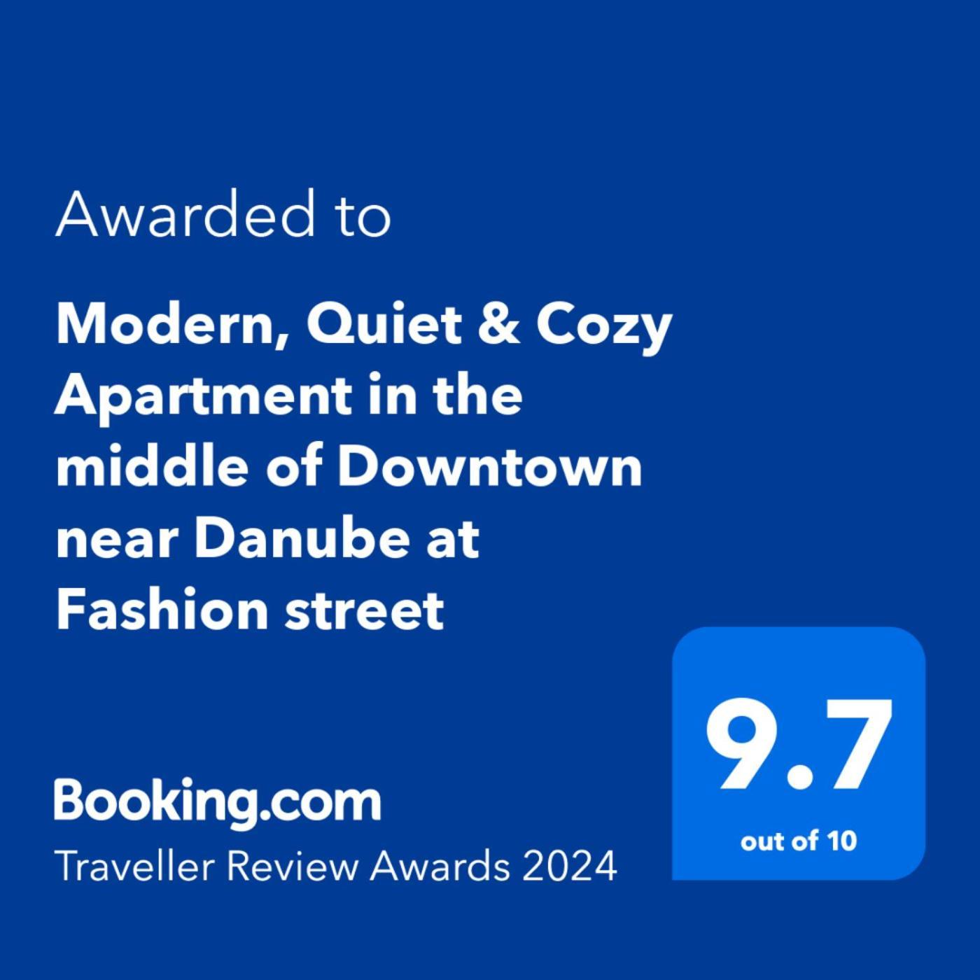 Modern, Quiet & Cozy Apartment In The Middle Of Downtown Near Danube At Fashion Street Budapest Ngoại thất bức ảnh